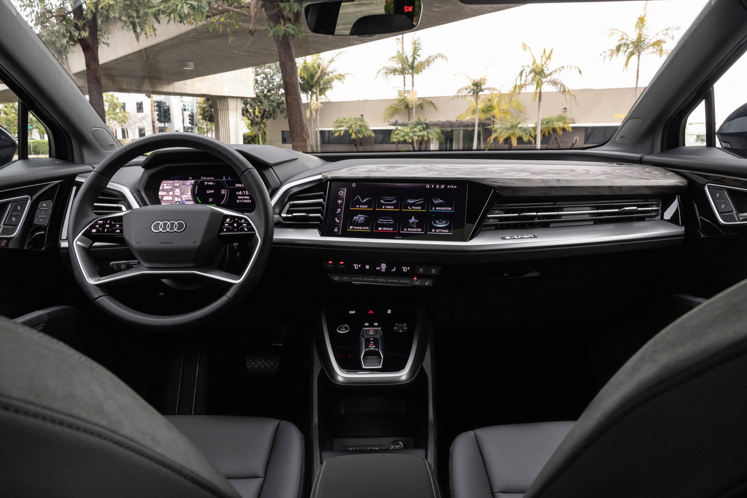 2026 Audi Q4 e-tron interior