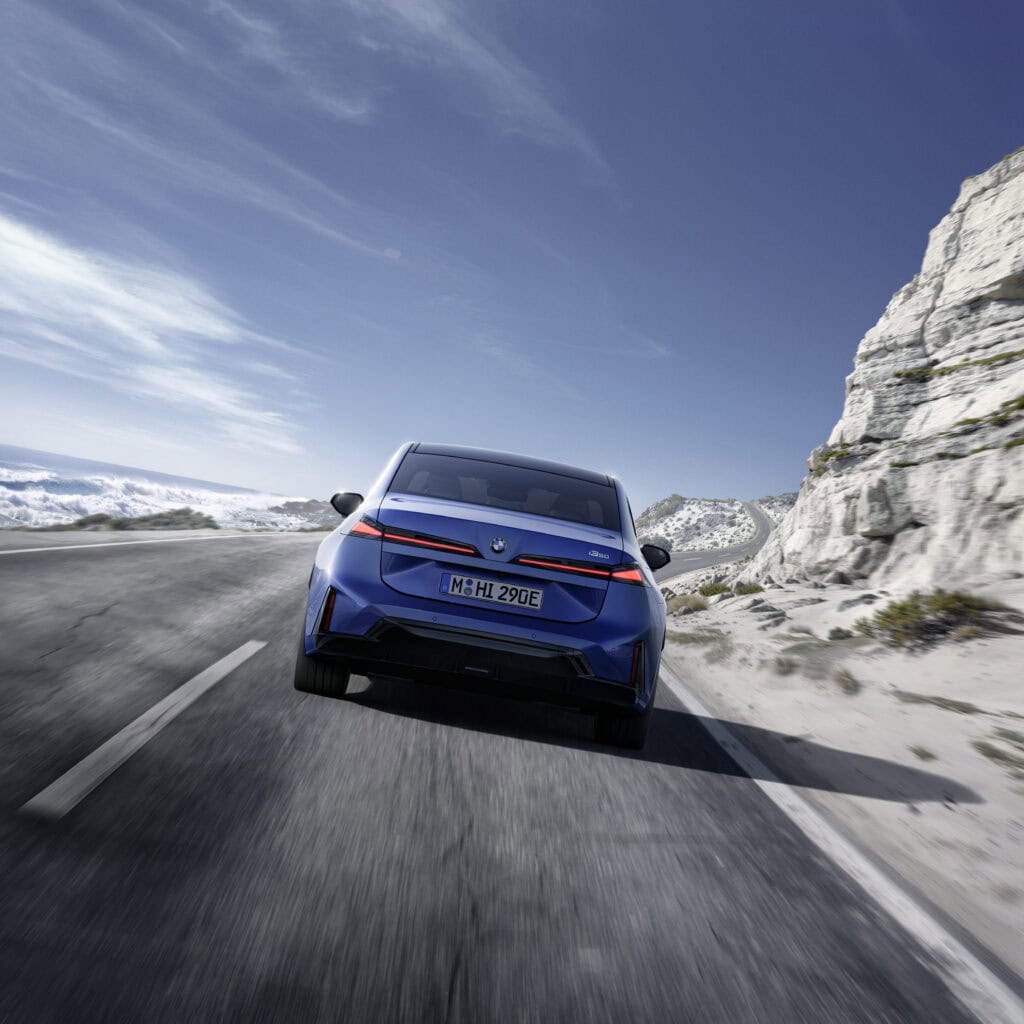 2027 BMW i3 Sedan external new rear view