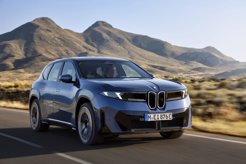 2027 BMW iX3 external view the new