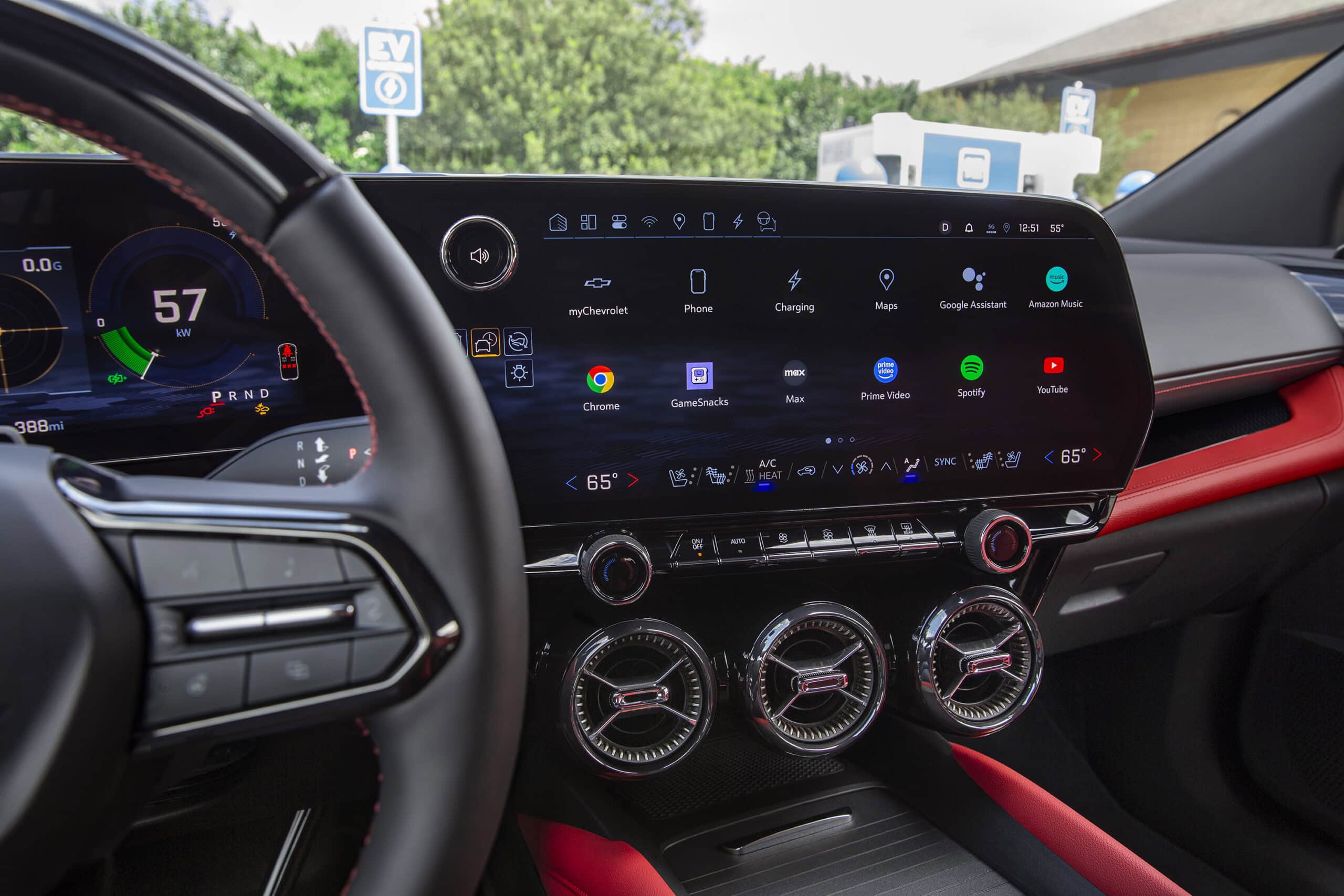 2026 Chevrolet Blazer EV internal dashboard
