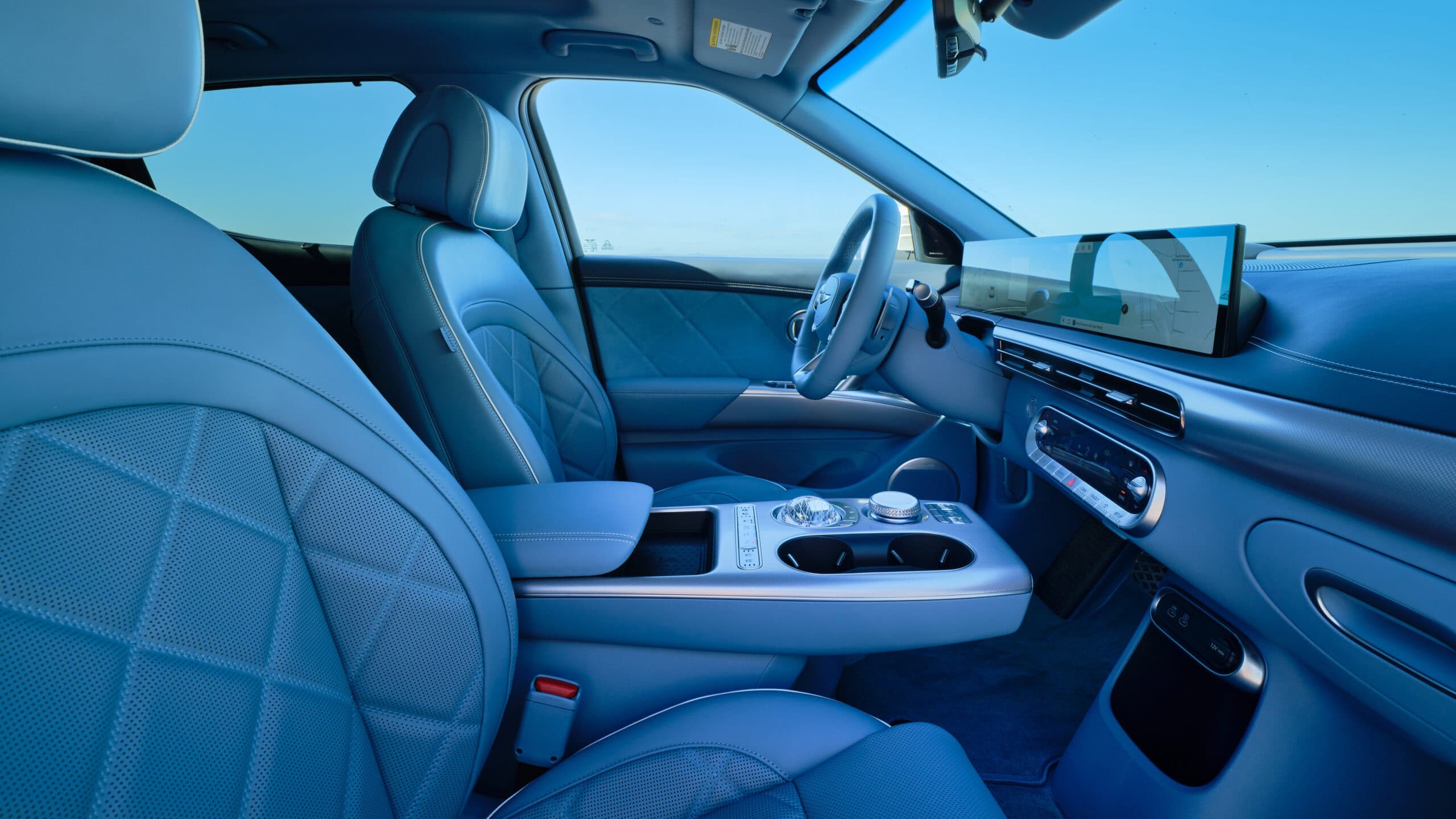 2026 Genesis GV60 front seat and dash