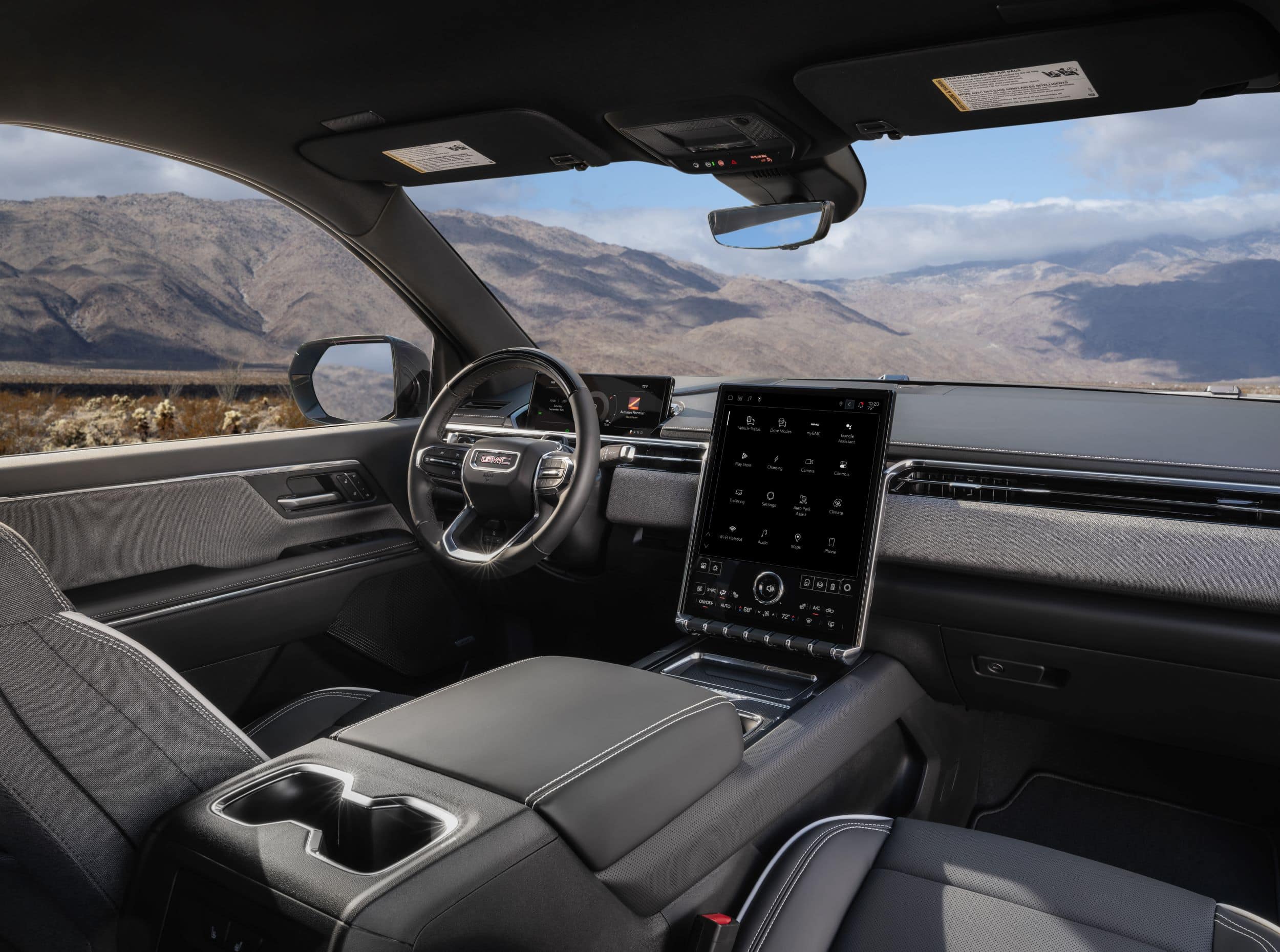 2026 GMC Sierra EV elevation interior
