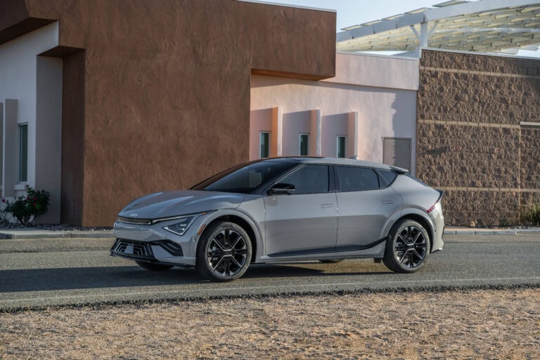2026 Kia EV6 external front and side