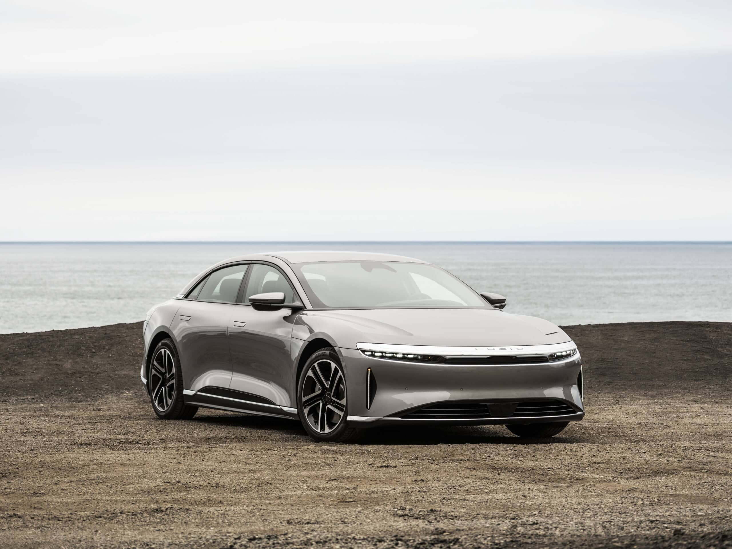 2026 Lucid Air front and side view