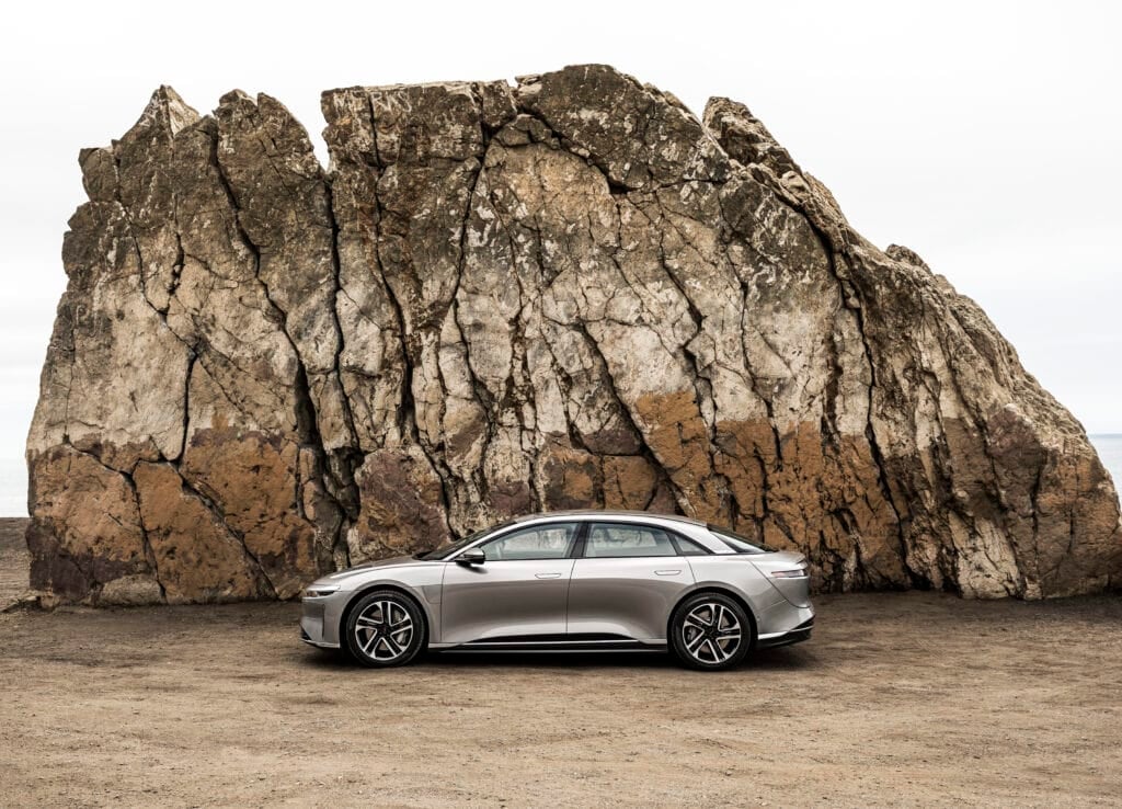 2026 Lucid Air side view