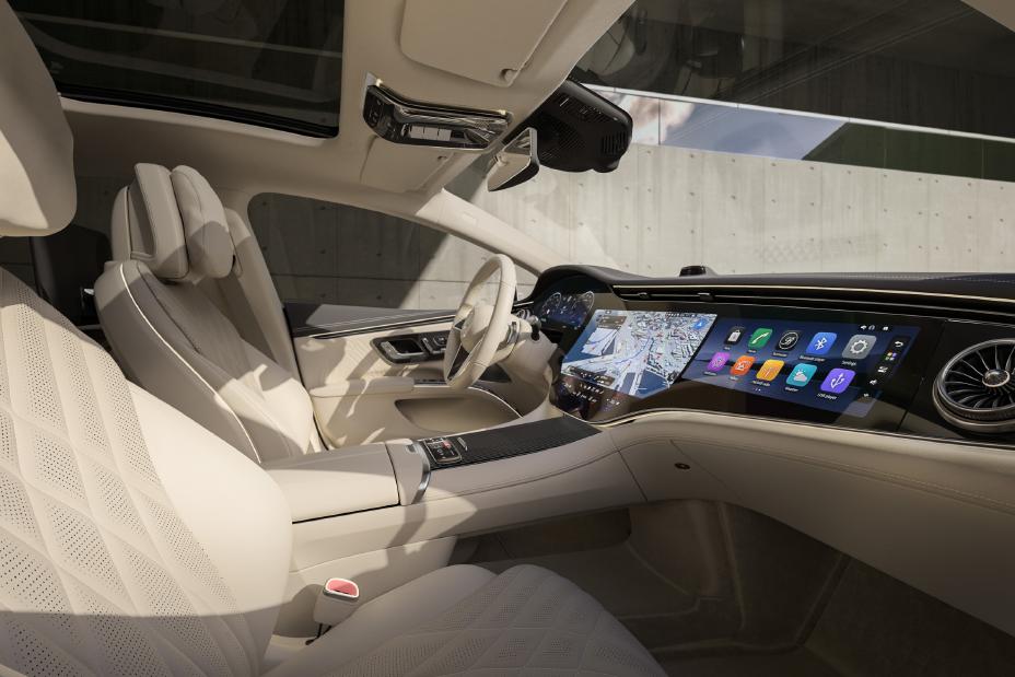 2026 Mercedes-Benz EQS Sedan front seats and dash