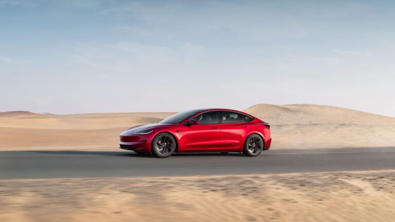 2026 Tesla Model 3 model3performance external