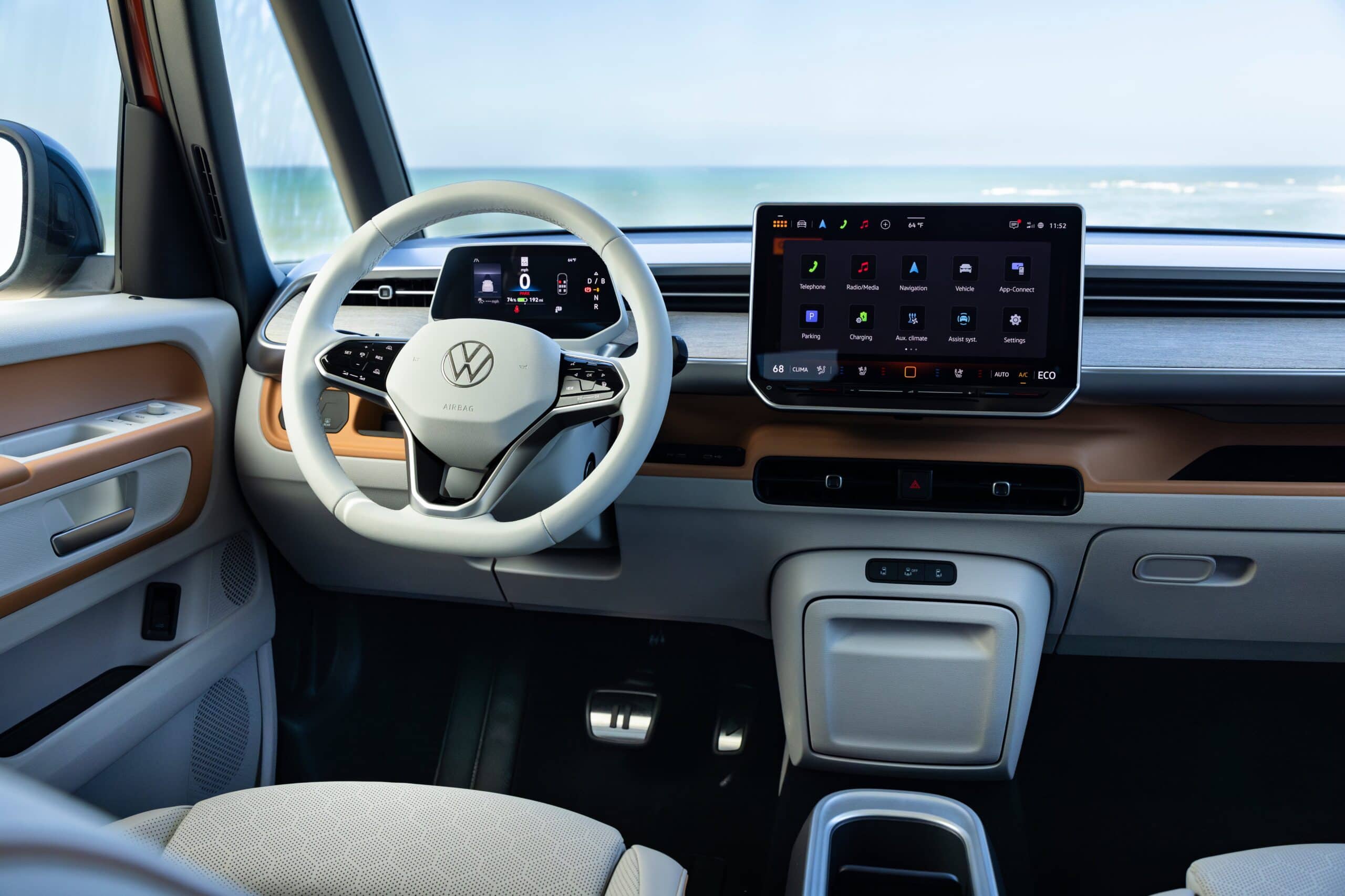 2027 Volkswagen ID. Buzz internal dash board