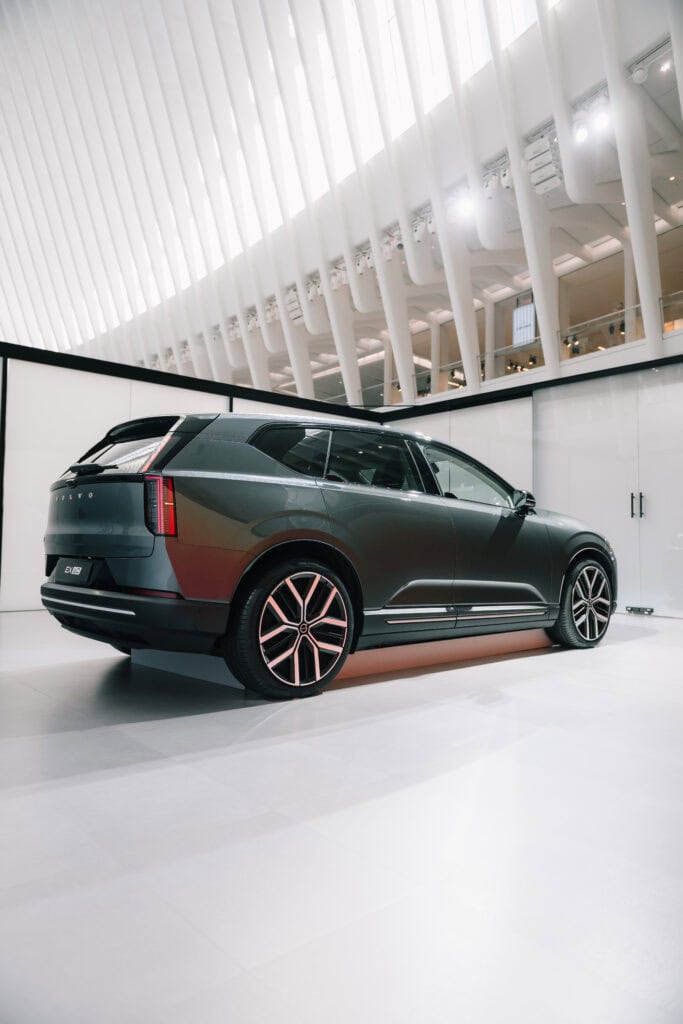 2027 Volvo EX60 rear view