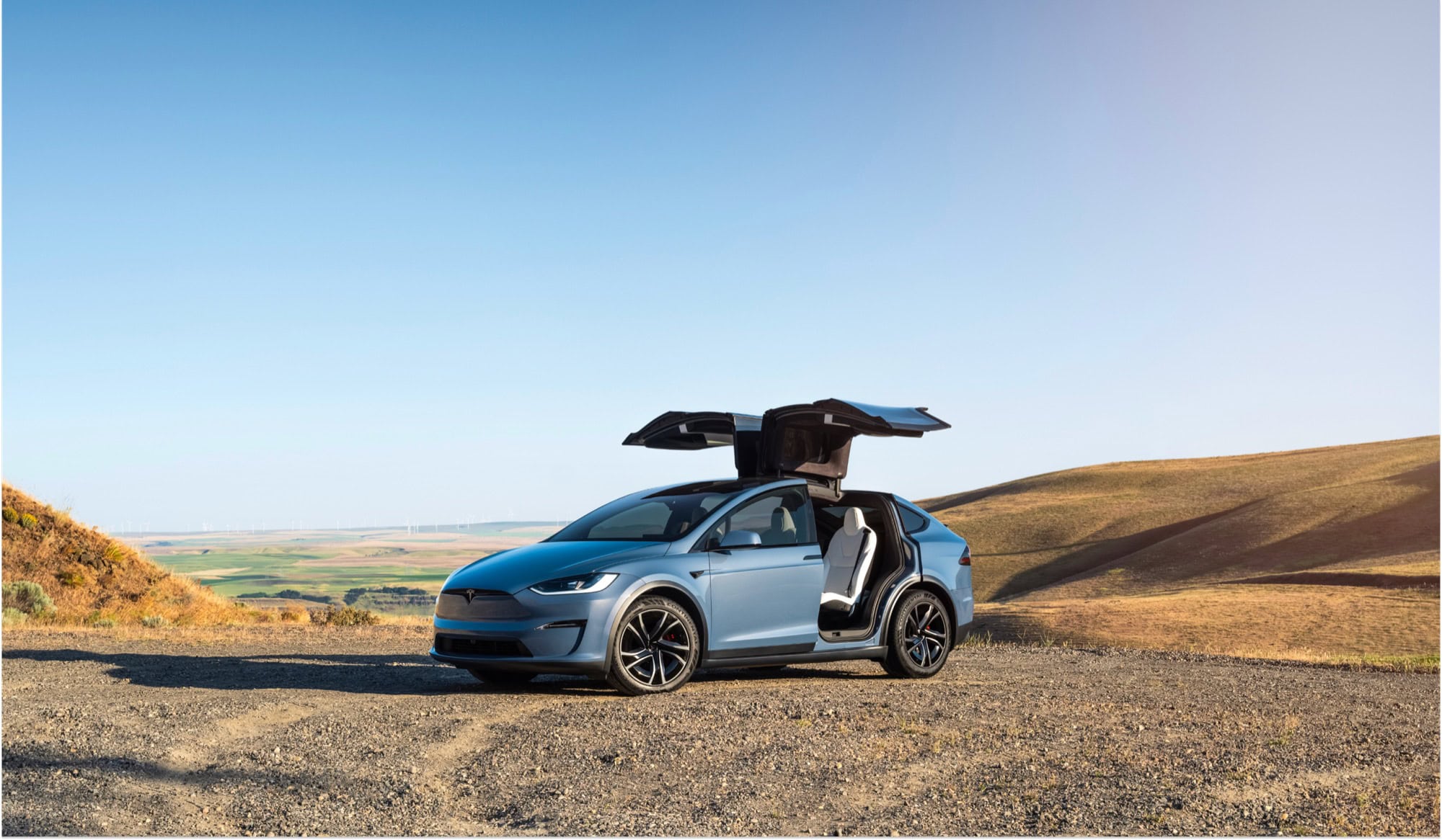 2026 Tesla Model X refresh exterior front three-quarter